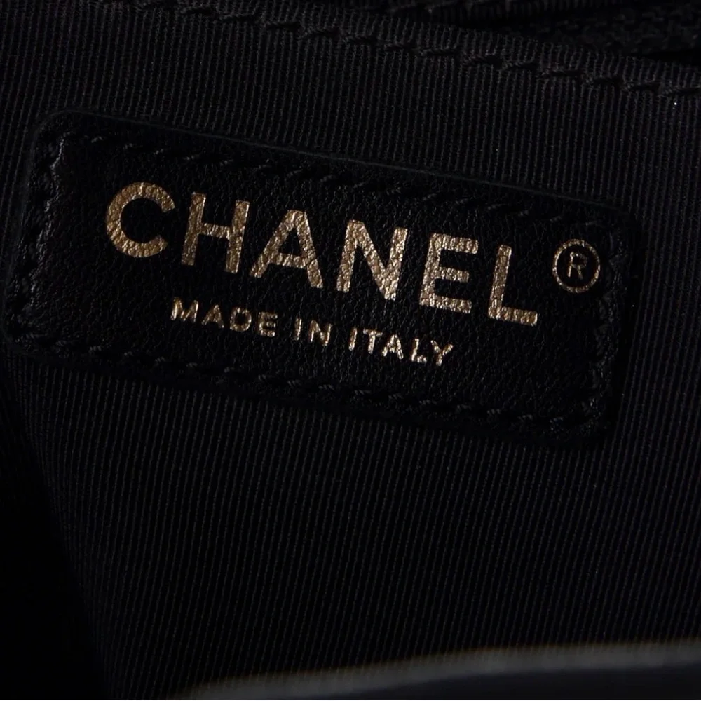 Chanel Black Calfskin Quilted Large Backpack Urban Spirit with GHW